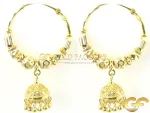 Chumki Hoop Earrings