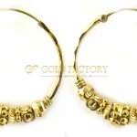 Hand Made Hoop Earrings