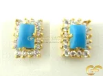 Turquoise Pendant Set & Chain