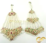 Passas set with Ruby, Pearl & Emeralds