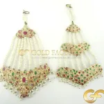 Passas set with Ruby, Pearl & Emeralds