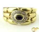 Brick Style Ring
