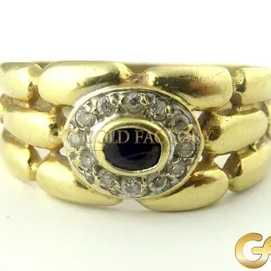 Brick Style Ring