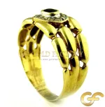Brick Style Ring