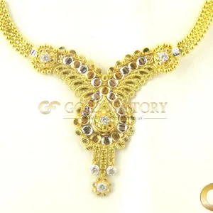 Rhodium Necklace Set