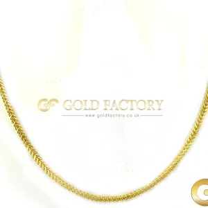 22ct Gold Foxtail Chain